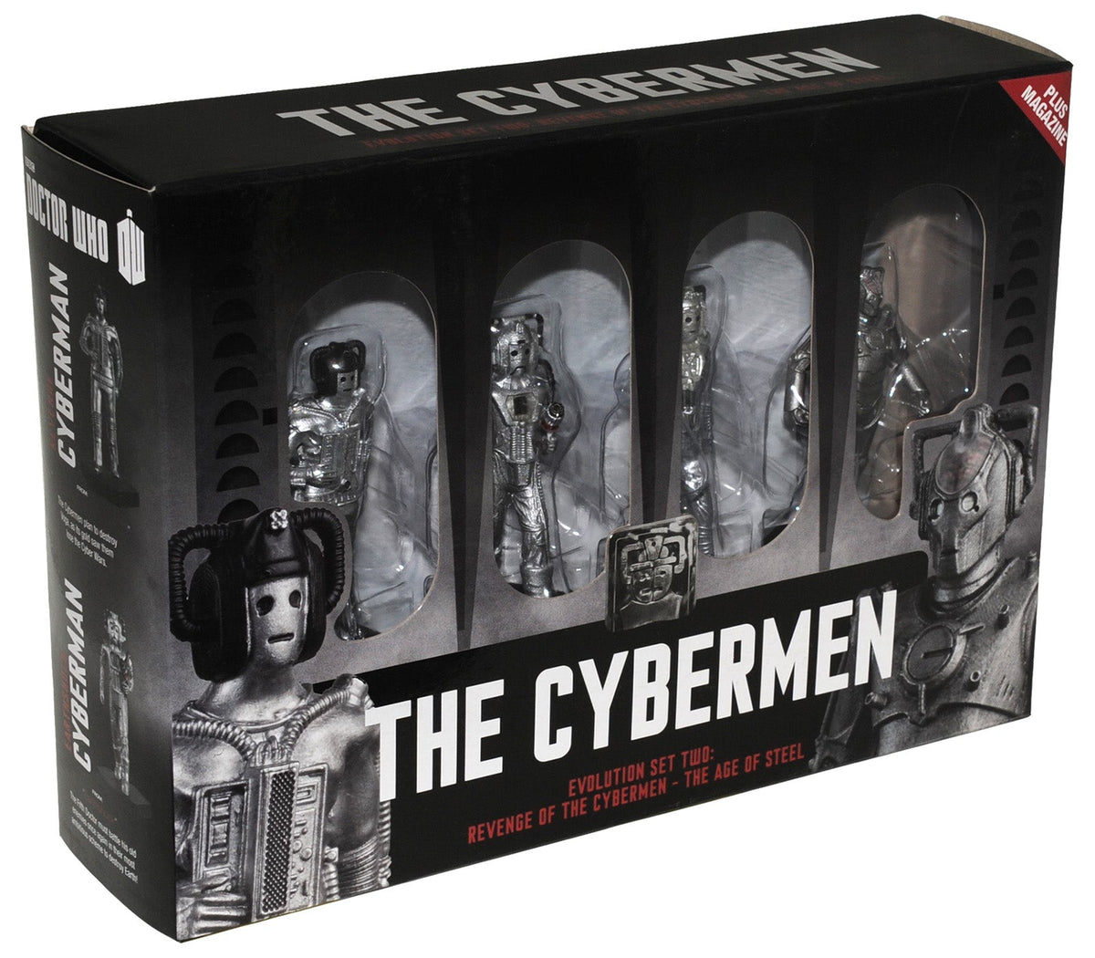 Doctor Who The Cybermen Evolution Figurine Box Set Two
