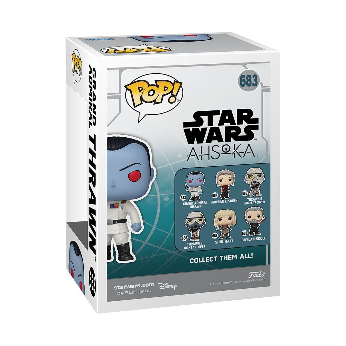 Funko POP! Star Wars: Ahsoka Season 2 Grand Admiral Thrawn