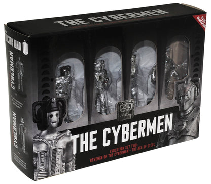 Doctor Who The Cybermen Evolution Figurine Box Set Two