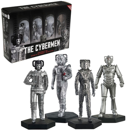 Doctor Who The Cybermen Evolution Figurine Box Set Two