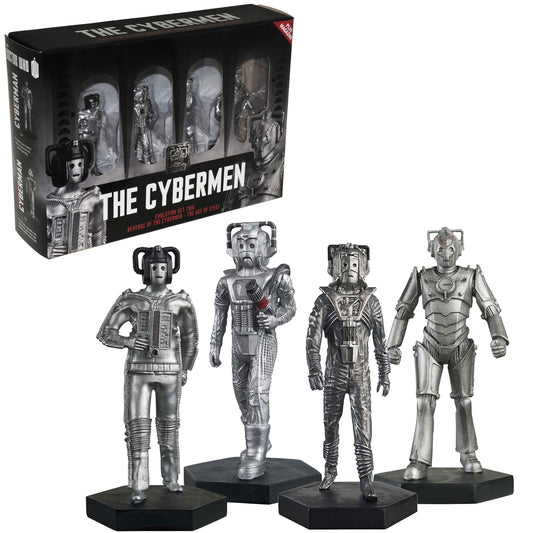 Doctor Who The Cybermen Evolution Figurine Box Set Two