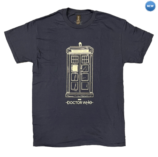 Doctor Who TARDIS Sketch T-Shirt