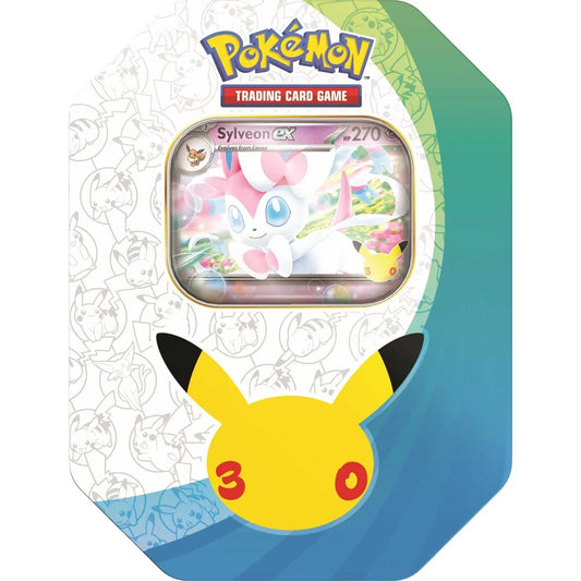 Pokemon TCG: 30th Celebration ex Tin Sylveon