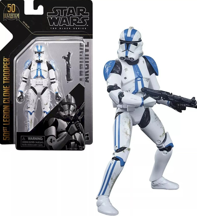 Star Wars The Black Series 501st Legion Clone Trooper (Lucasfilm 50th Anniversary)