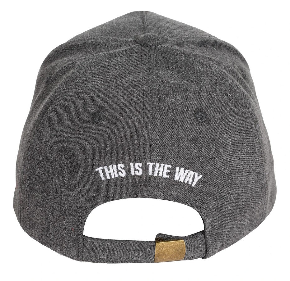 Star Wars The Mandalorian Silver Crest Snapback Cap