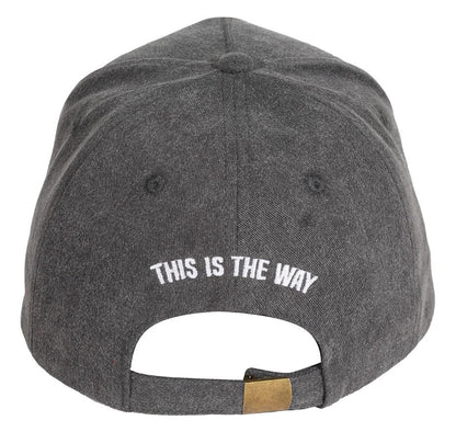 Star Wars The Mandalorian Silver Crest Snapback Cap