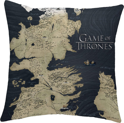 Game of Thrones Westeros Map Cushion