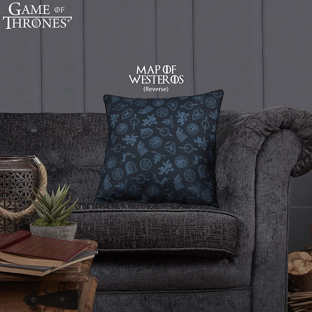 Game of Thrones Westeros Map Cushion