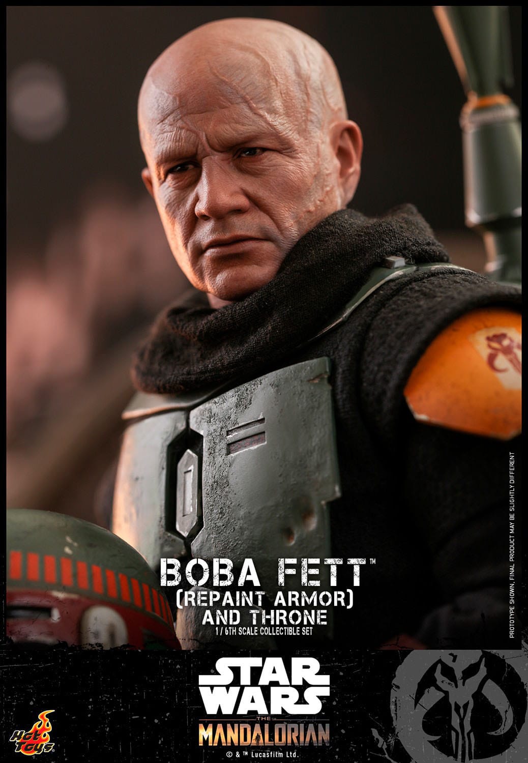 Star Wars: The Mandalorian Boba Fett (Repaint Armor) 1/6 Scale Figure Special Edition (30 cm)