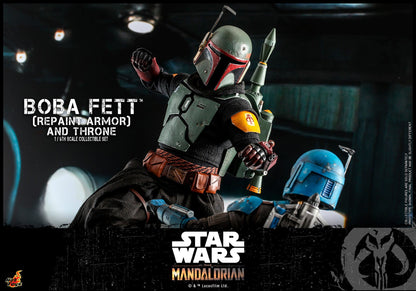 Star Wars: The Mandalorian Boba Fett (Repaint Armor) 1/6 Scale Figure Special Edition (30 cm)