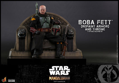 Star Wars: The Mandalorian Boba Fett (Repaint Armor) 1/6 Scale Figure Special Edition (30 cm)