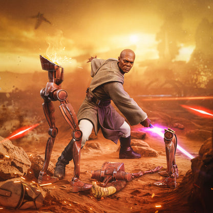 Star Wars Mace Windu 1/10 Art Scale Statue (18 cm)