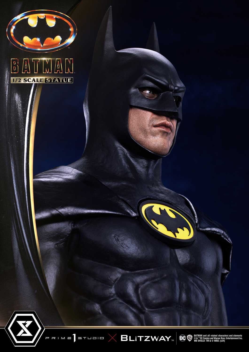 Batman 1989 Museum Masterline 1/2 Scale Statue (106 cm)