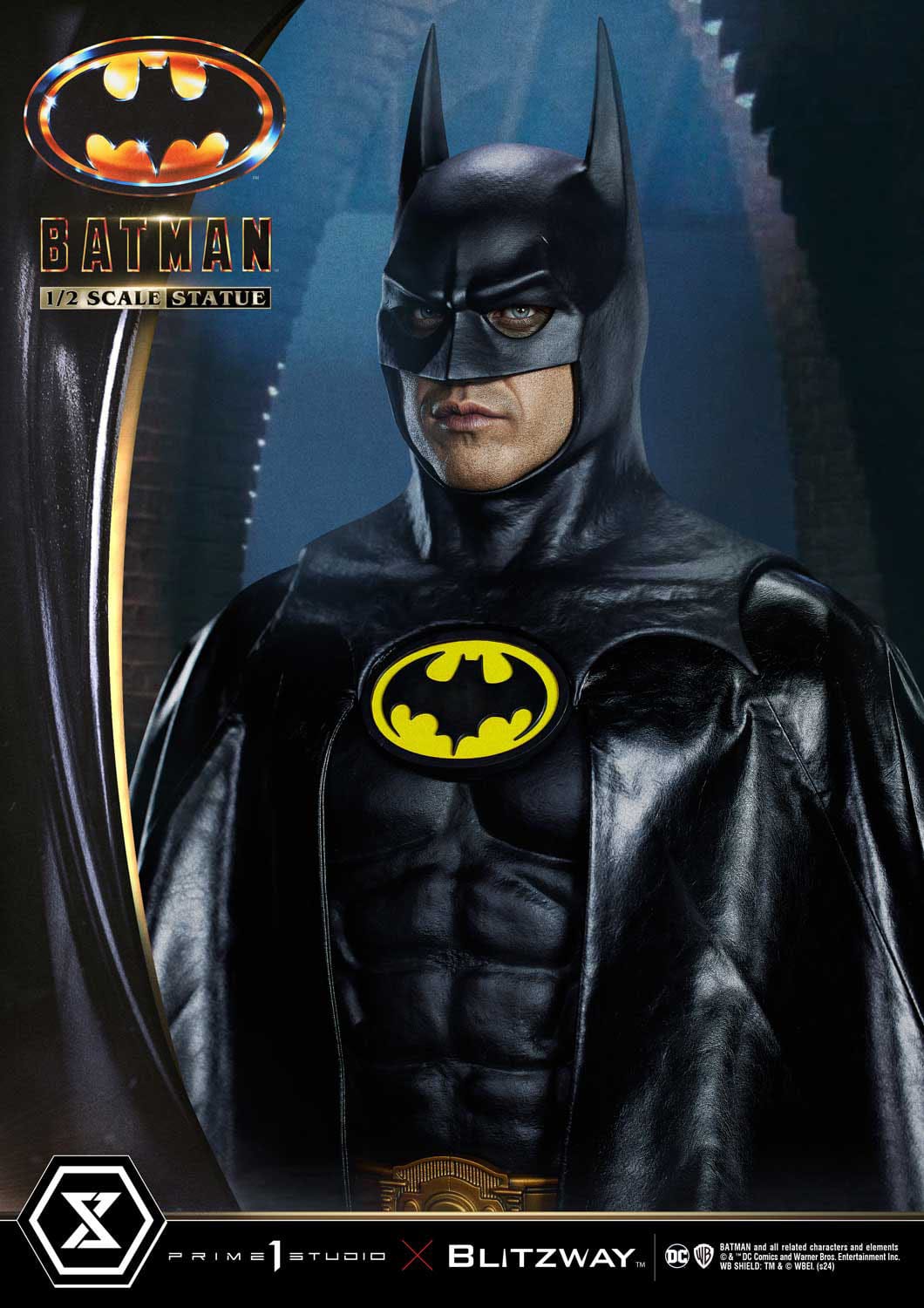 Batman 1989 Museum Masterline 1/2 Scale Statue (106 cm)