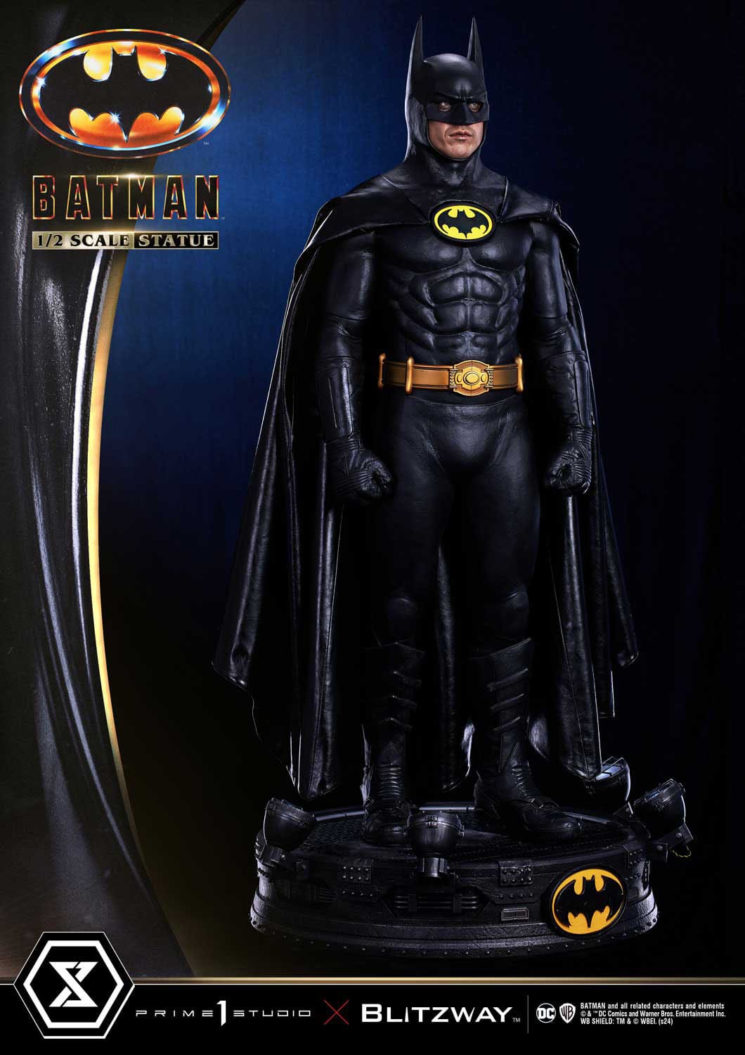 Batman 1989 Museum Masterline 1/2 Scale Statue (106 cm)