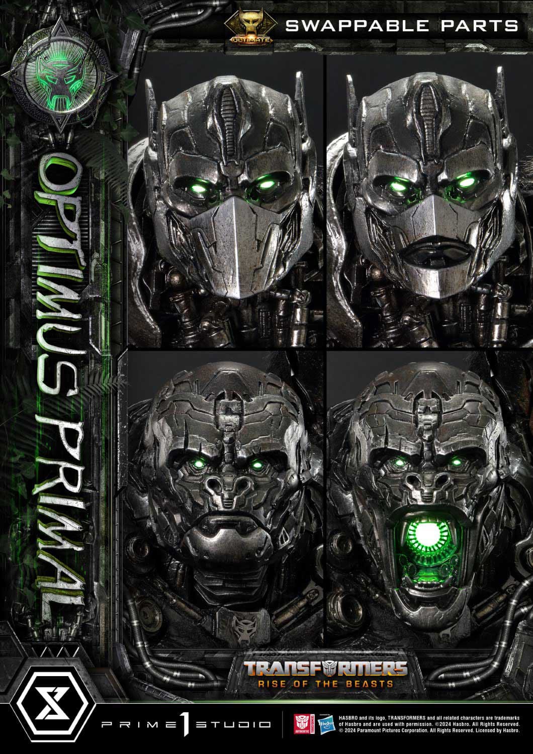 Transformers: Rise of the Beasts Museum Masterline Statue Optimus Primal Ultimate Bonus Version (72 cm)