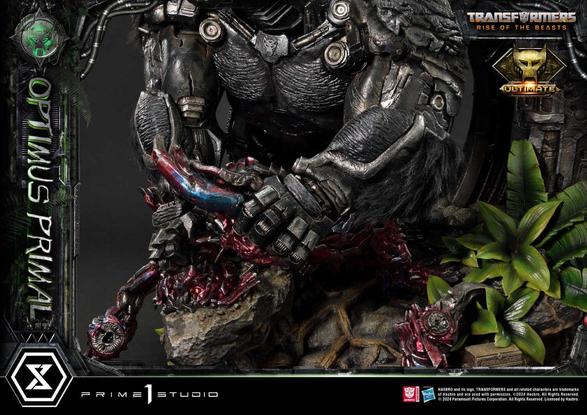 Transformers: Rise of the Beasts Museum Masterline Statue Optimus Primal Ultimate Bonus Version (72 cm)