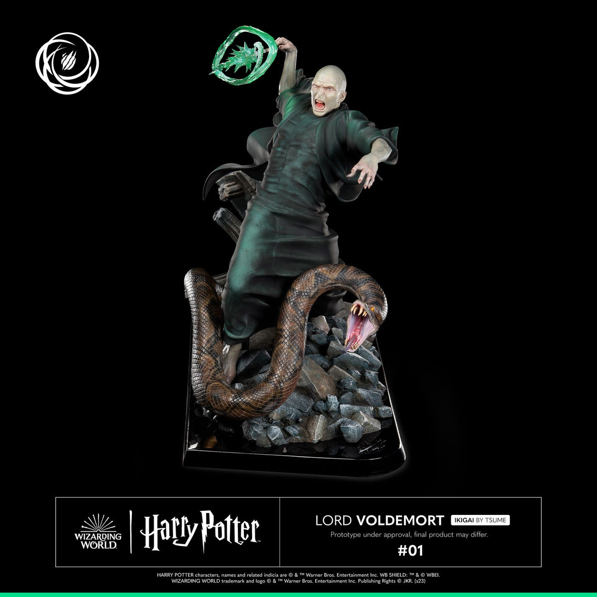 Harry Potter Lord Voldemort IKIGAI 1/6 Statue (32 cm)