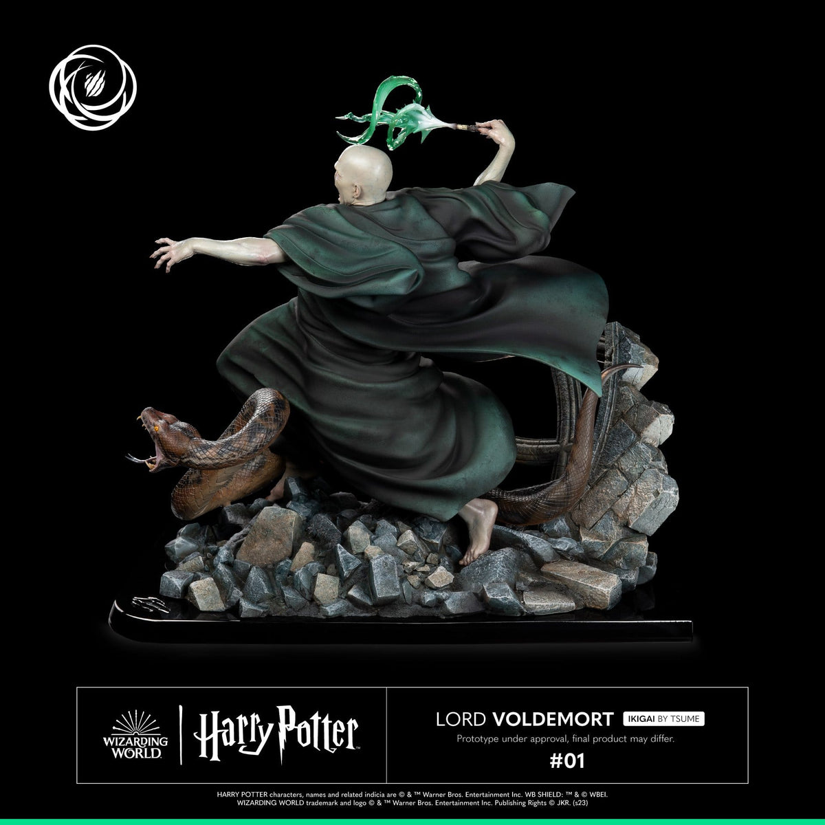 Harry Potter Lord Voldemort IKIGAI 1/6 Statue (32 cm)
