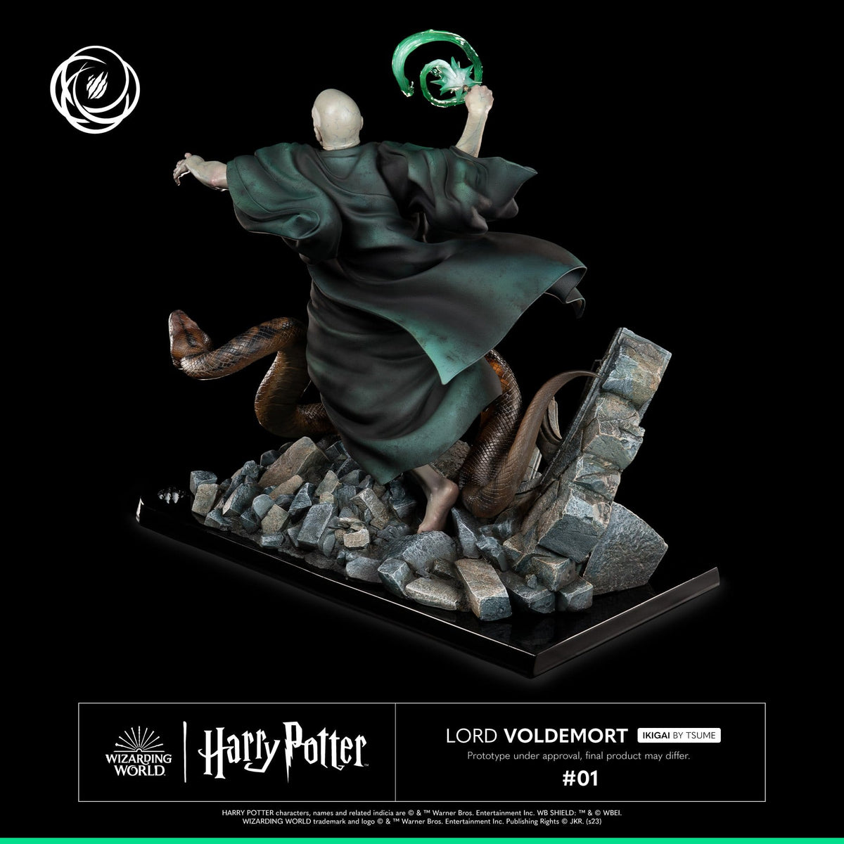Harry Potter Lord Voldemort IKIGAI 1/6 Statue (32 cm)