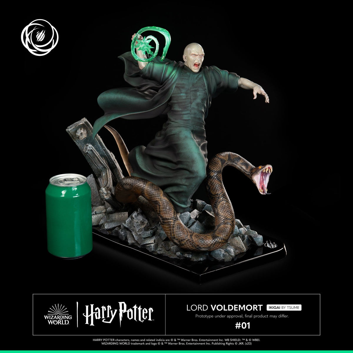 Harry Potter Lord Voldemort IKIGAI 1/6 Statue (32 cm)