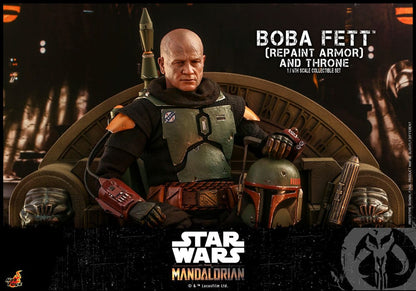 Star Wars: The Mandalorian Boba Fett (Repaint Armor) 1/6 Scale Figure Special Edition (30 cm)