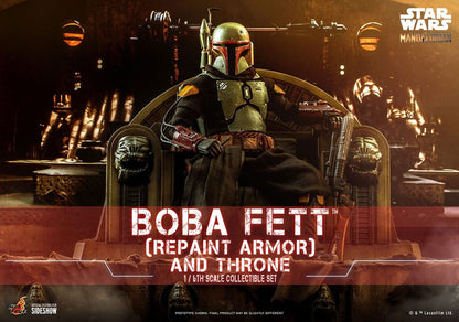 Star Wars: The Mandalorian Boba Fett (Repaint Armor) 1/6 Scale Figure Special Edition (30 cm)