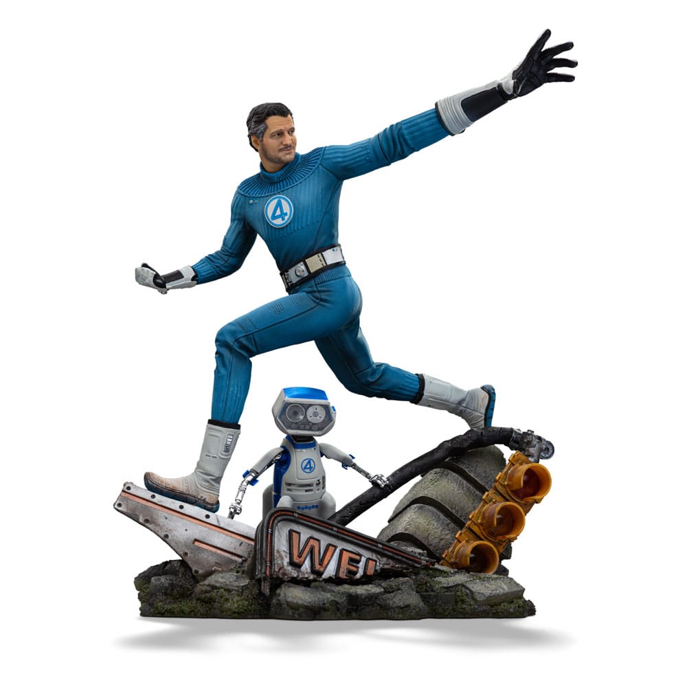 The Fantastic Four: First Steps Mr. Fantastic & H.E.R.B.I.E. 1/10 Art Scale Statue (26 cm)