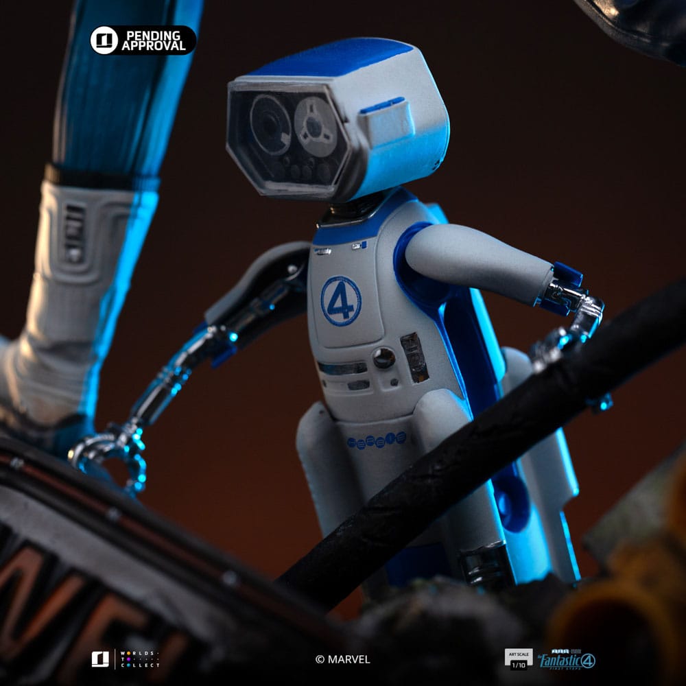 The Fantastic Four: First Steps Mr. Fantastic & H.E.R.B.I.E. 1/10 Art Scale Statue (26 cm)
