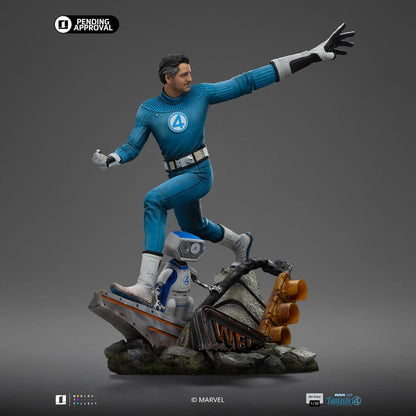 The Fantastic Four: First Steps Mr. Fantastic & H.E.R.B.I.E. 1/10 Art Scale Statue (26 cm)