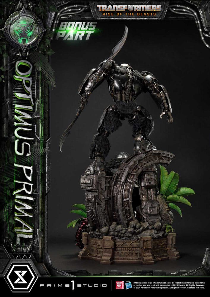 Transformers: Rise of the Beasts Museum Masterline Statue Optimus Primal Ultimate Bonus Version (72 cm)