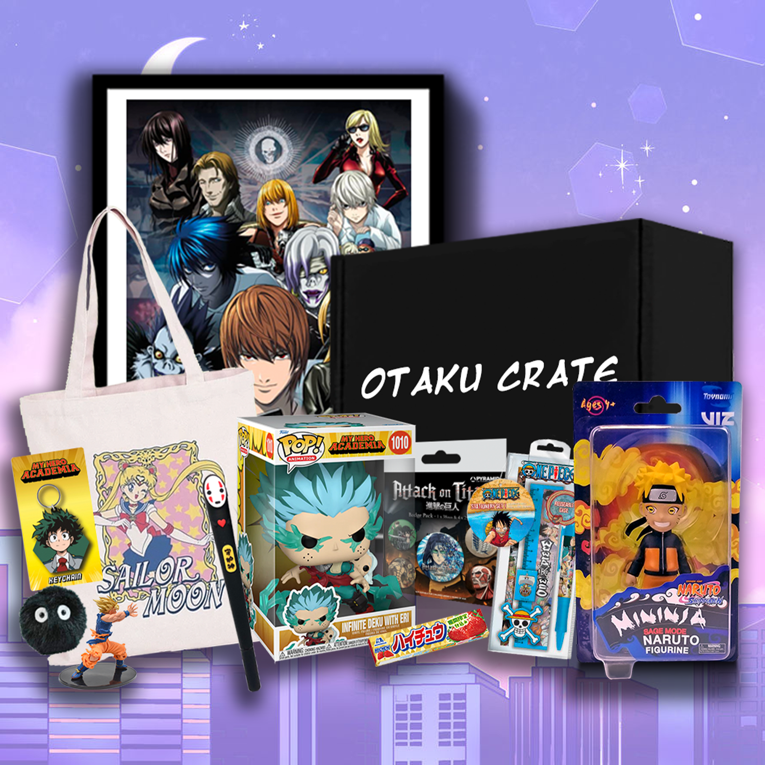 Anime Mystery Box: Anime Crate Japan - Etsy