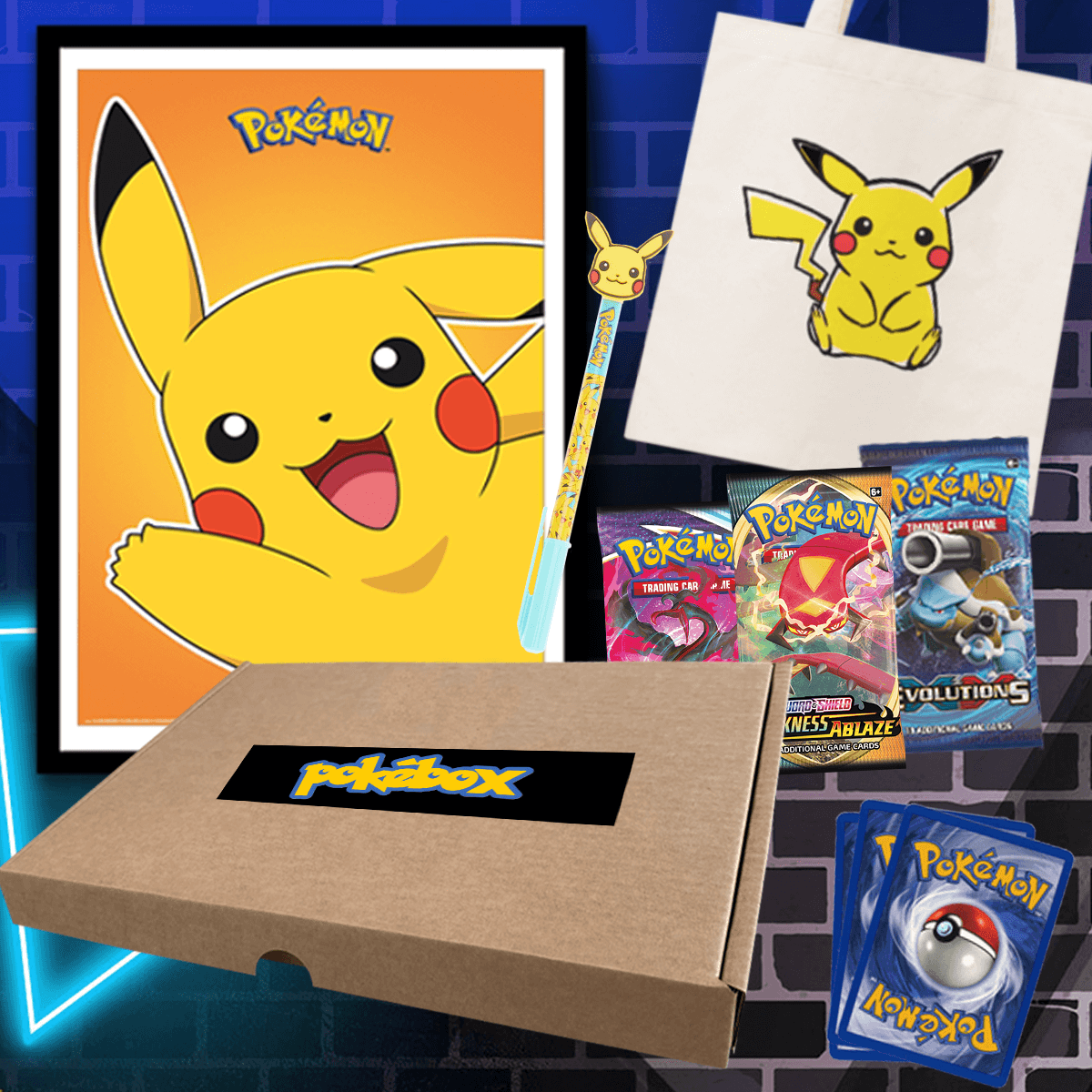 Get Pokémon Box Pokemon Gift Mystery Box | Gift for Pokemon Fans | Pokebox – Geek Crate